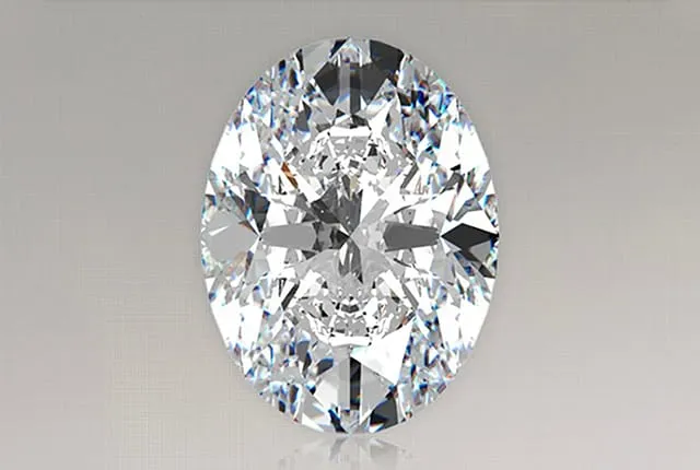 1.45 Carat Oval Lab Diamond