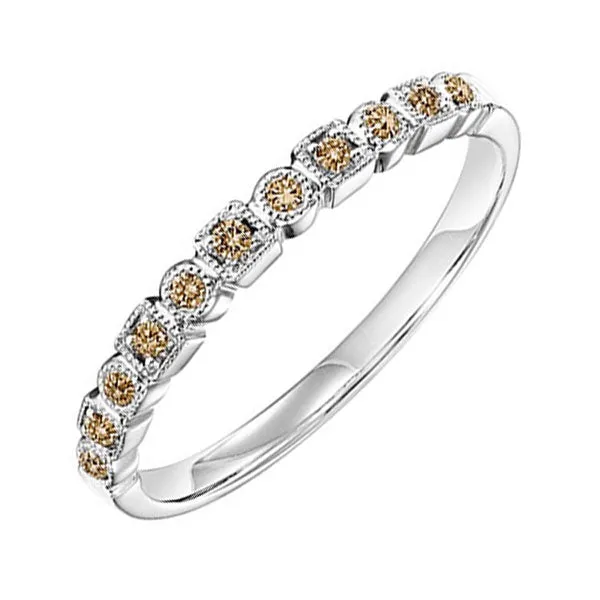 14KT WHITE GOLD DIAMOND (1/10 CTW) RING