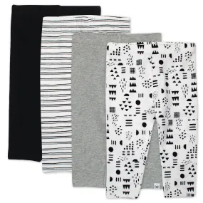 4-Pack Organic Cotton Leggings