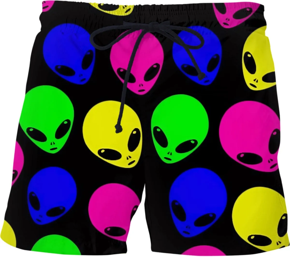 Alien Head Swim Shorts