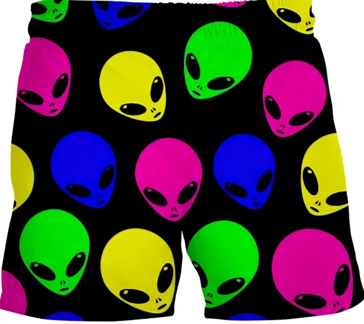 Alien Head Swim Shorts