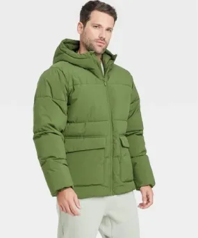 All In Motion Men's Heavy Puffer Jacket