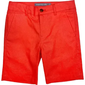 Appaman Flat-Front Trouser Short, Coral