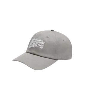 ARCH LOGO CURVED VISOR CAP - HEATHER GREY