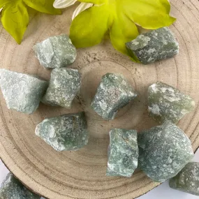 Aventurine Rough Chunk Stones, Aventurine for Meditation or Crystal Grids