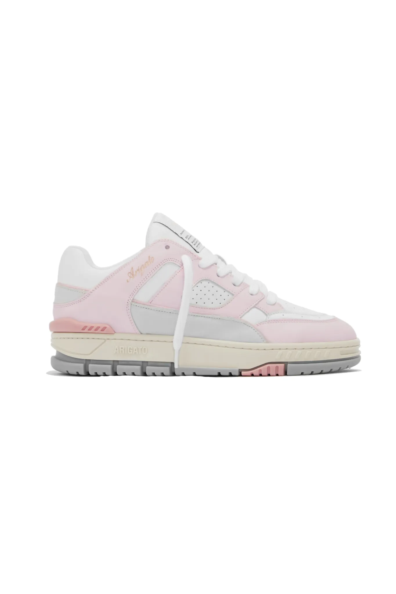 Axel Arigato     Area Lo Sneaker in Pink & White
