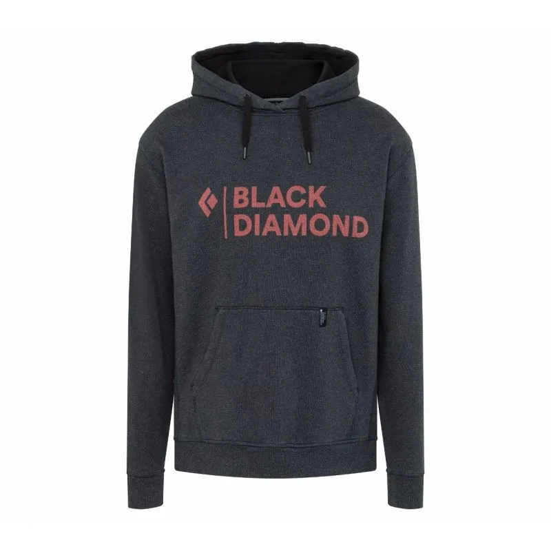 Black Diamond Stacked Logo Hoody - Hoodie - Men's