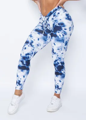 Blue Aurora Leggings