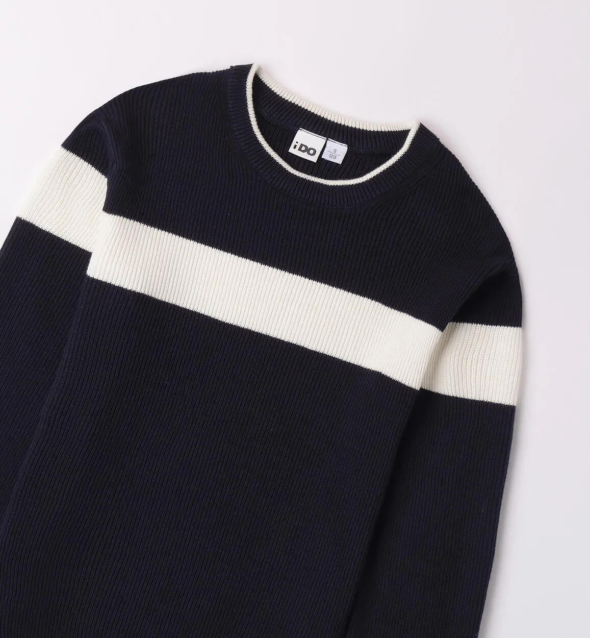 Boy sweater with stripe