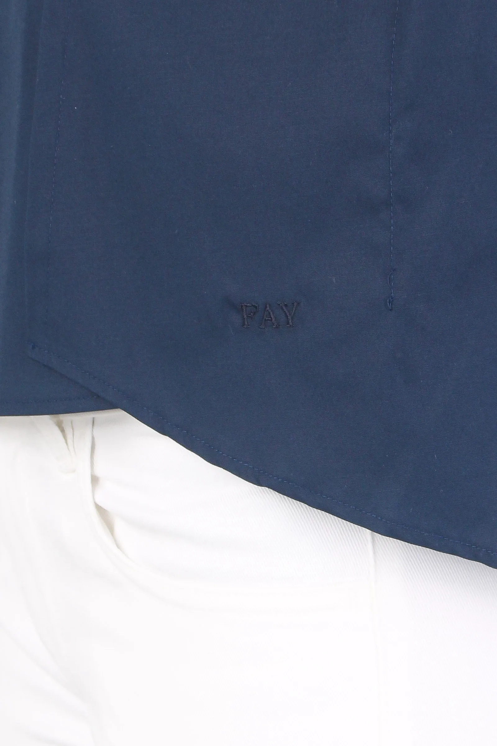 Camicia Manica Corta Scatolett Blu