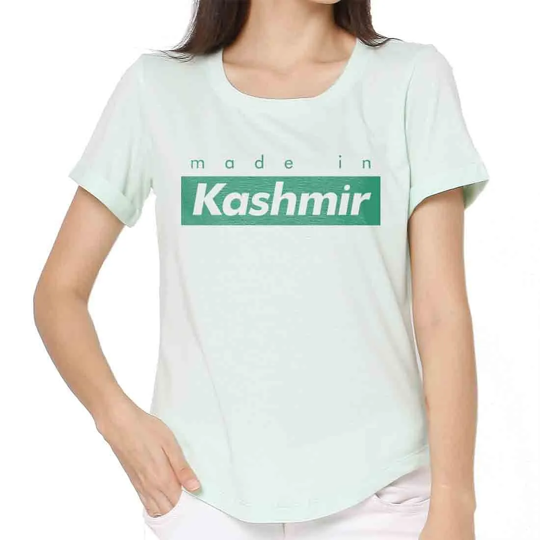 Casual Tees For Women Kashmir City Tshirt - Made In Kashmir
