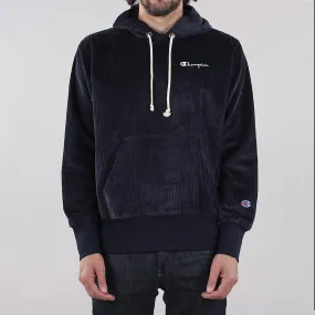 Champion Reverse Weave Corduroy Logo Script Pullover Hoody