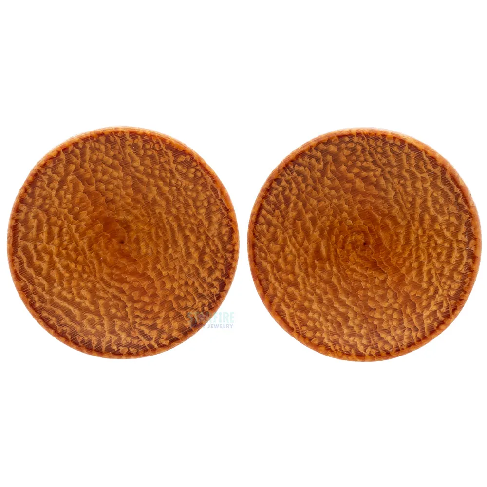Concave Wood Plugs