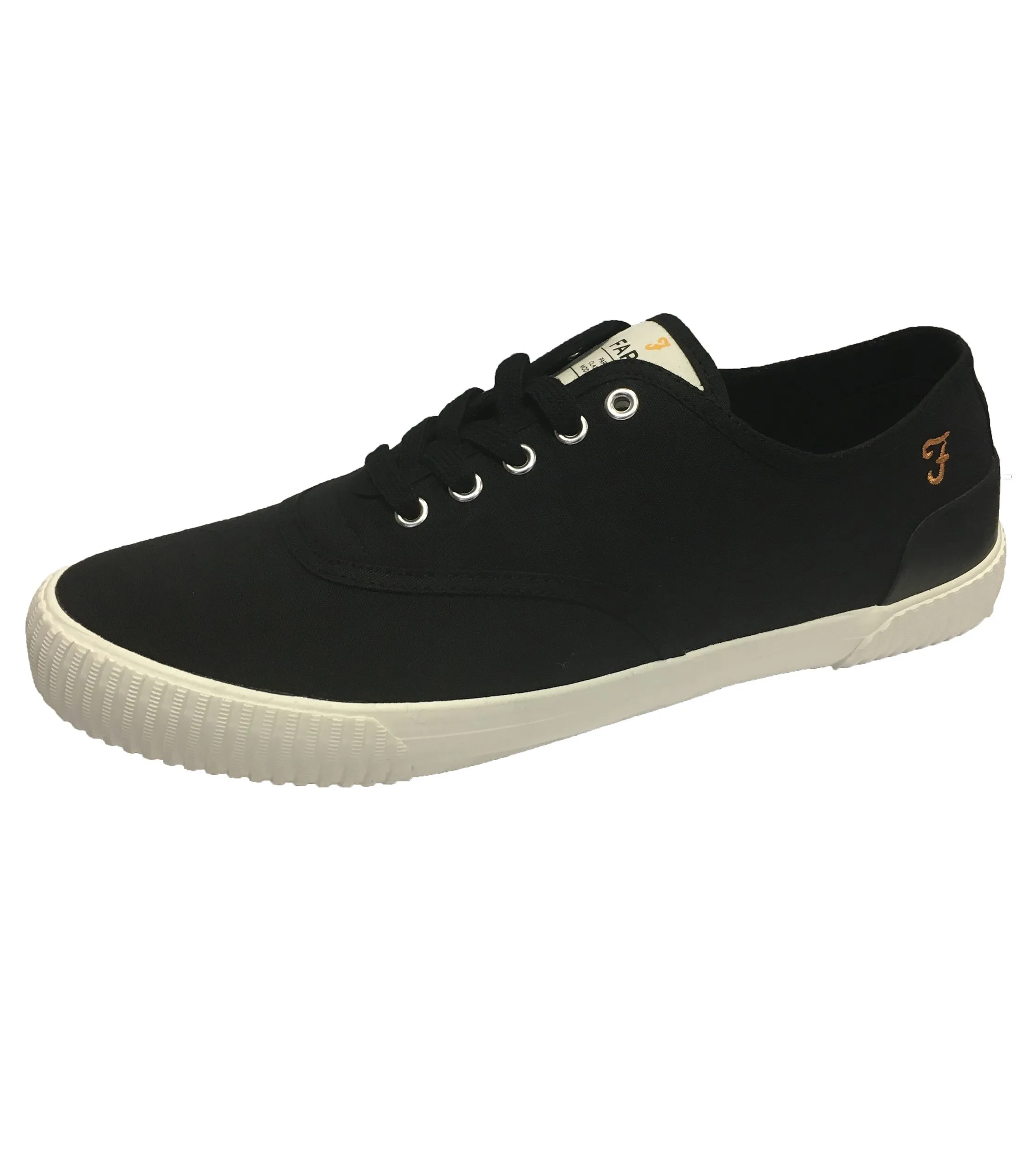 Farah Canvas Low Blink Shoes Black