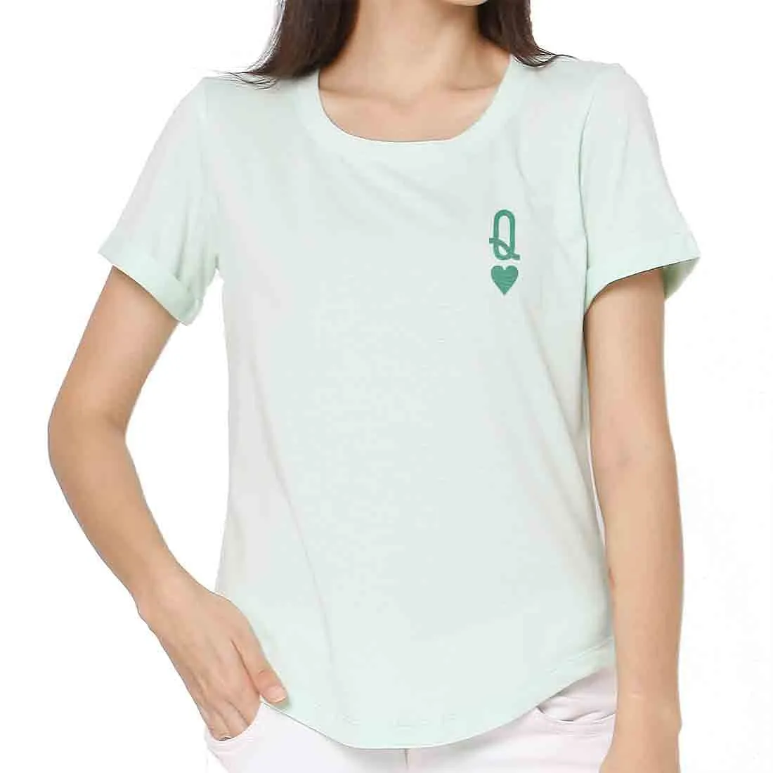 Feminist Tshirt For Women  - Queen