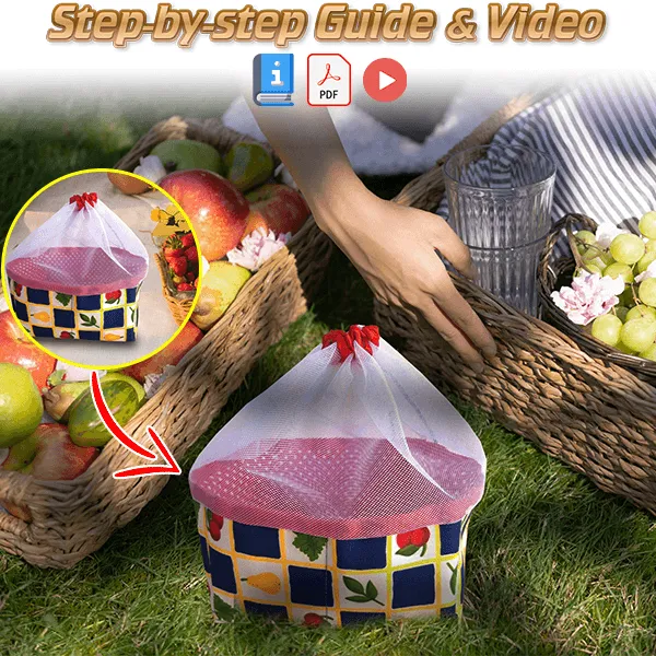 Food Cover PDF Download Pattern (3 sizes included)