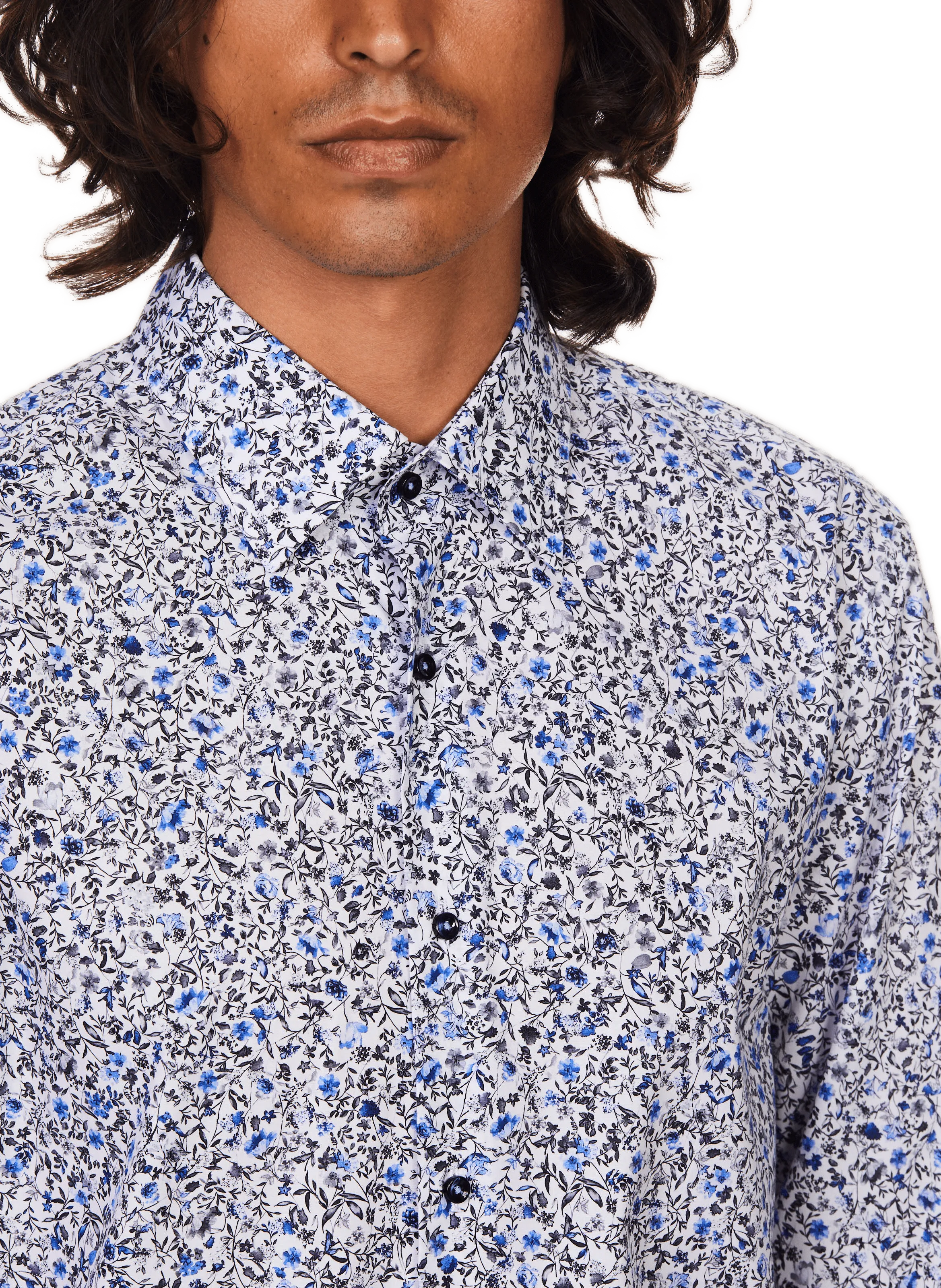 Hugo boss  Floral shirt - Blue