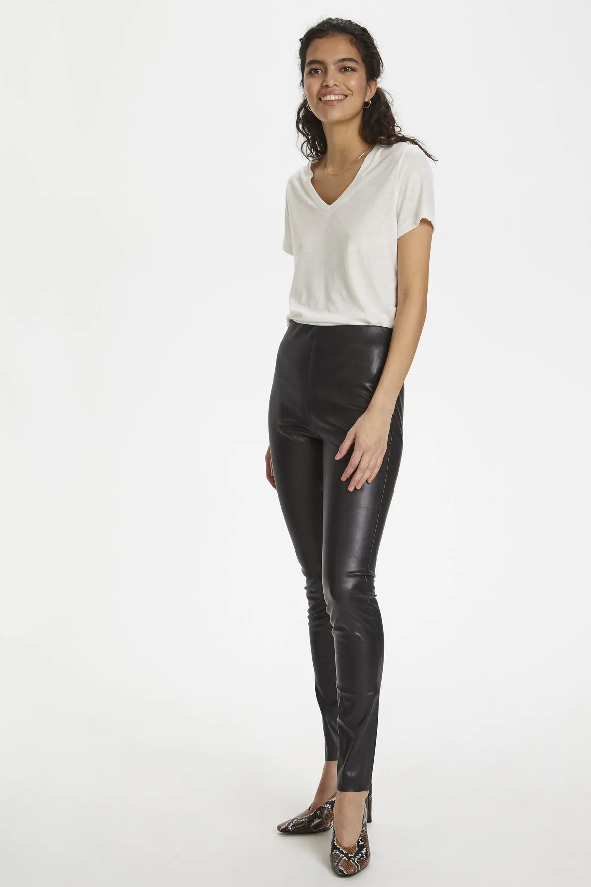 Kaylee faux leather leggings