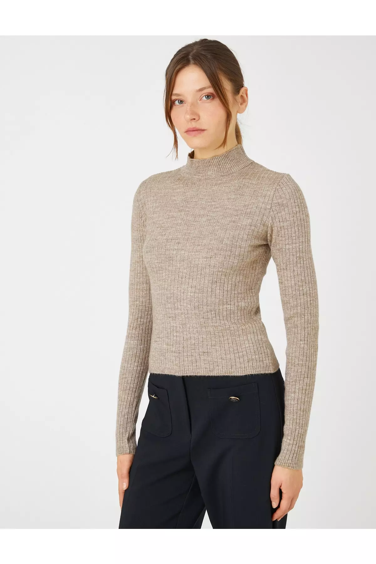 KOTON Ribbed Sweater