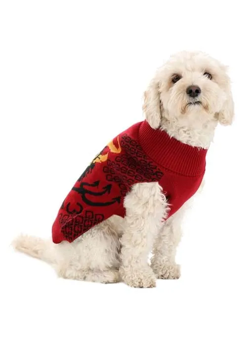 Krampus Dog Sweater