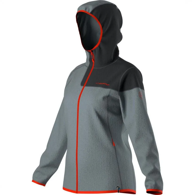 La Sportiva Iride Hoody W Women's technical polar fleece