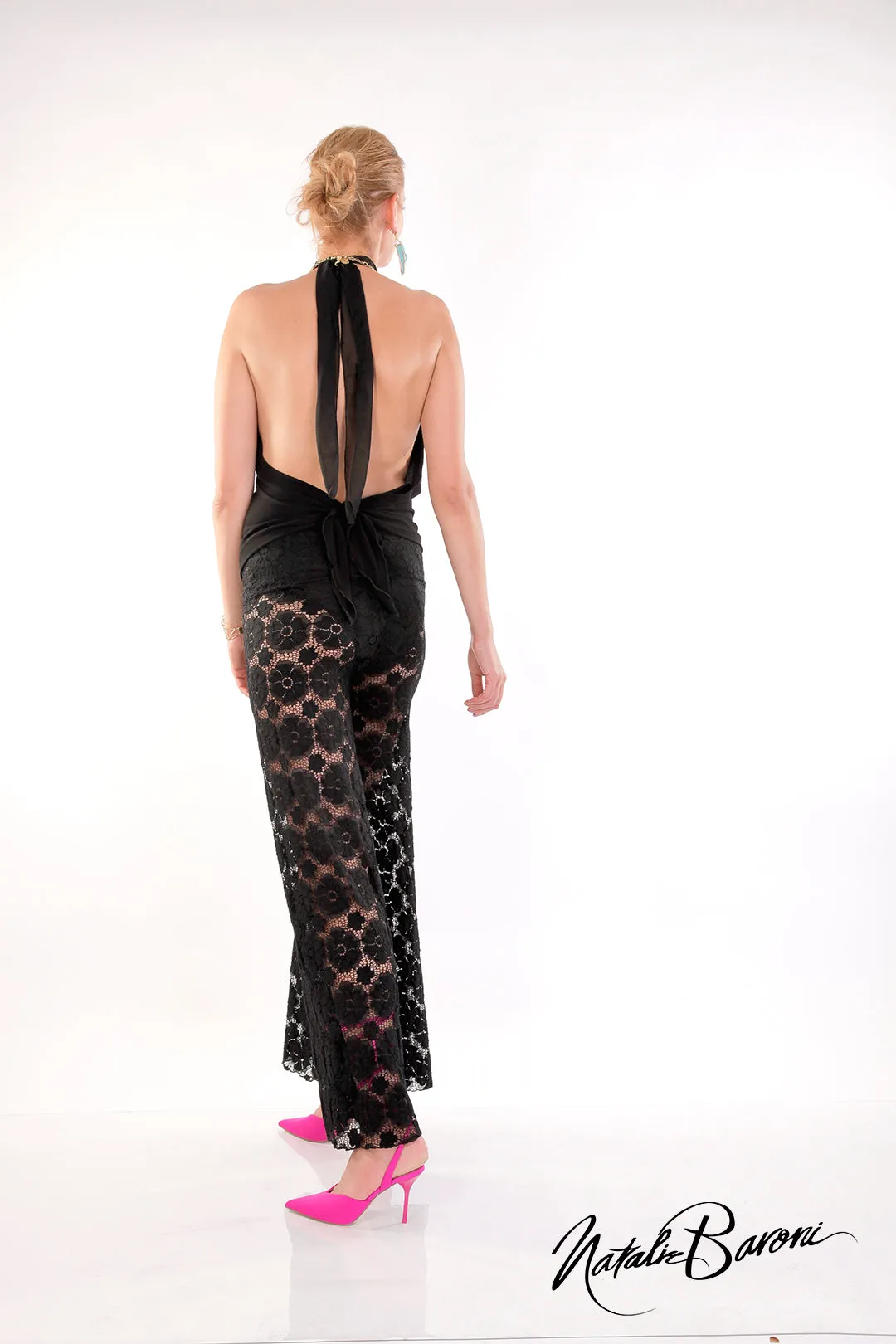 Lace Palazzo Pant - Burano