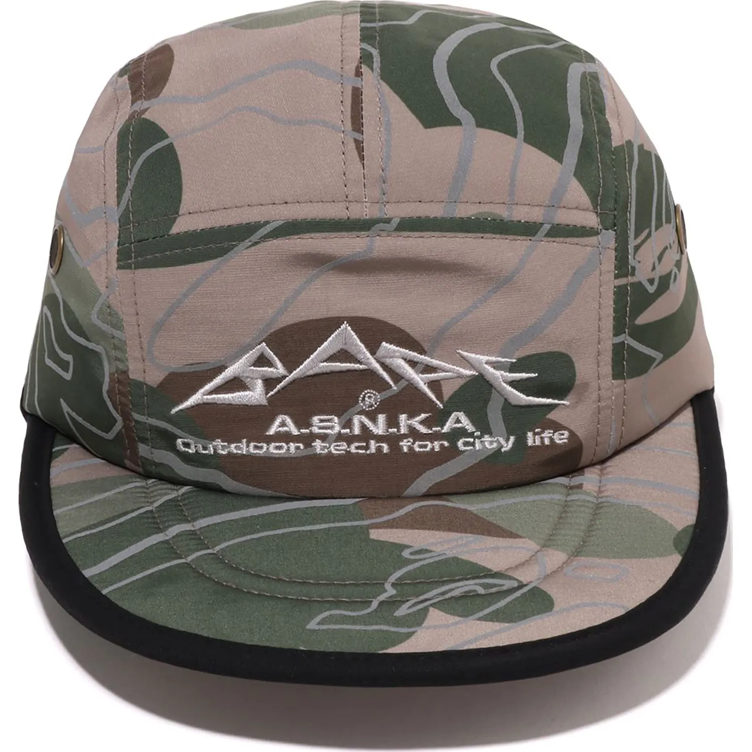 LAYERED LINE CAMO JET CAP MENS