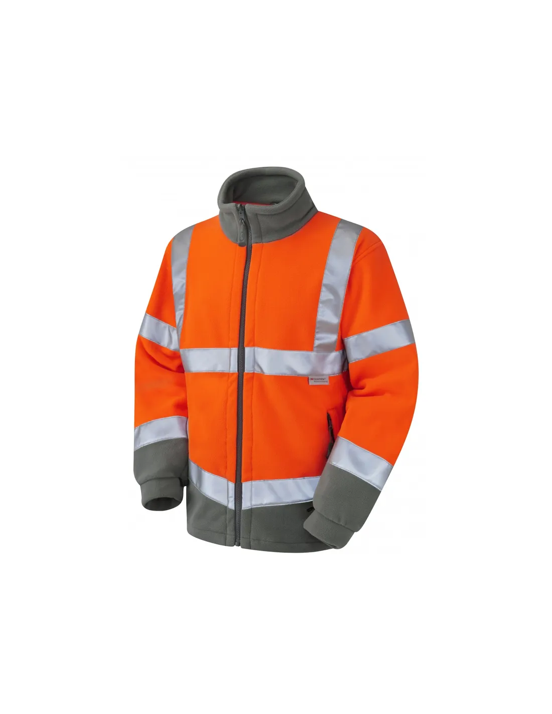 Leo Workwear - F01 Hartland Class 3 Fleece Jacket - Orange - 2020ppe Size S