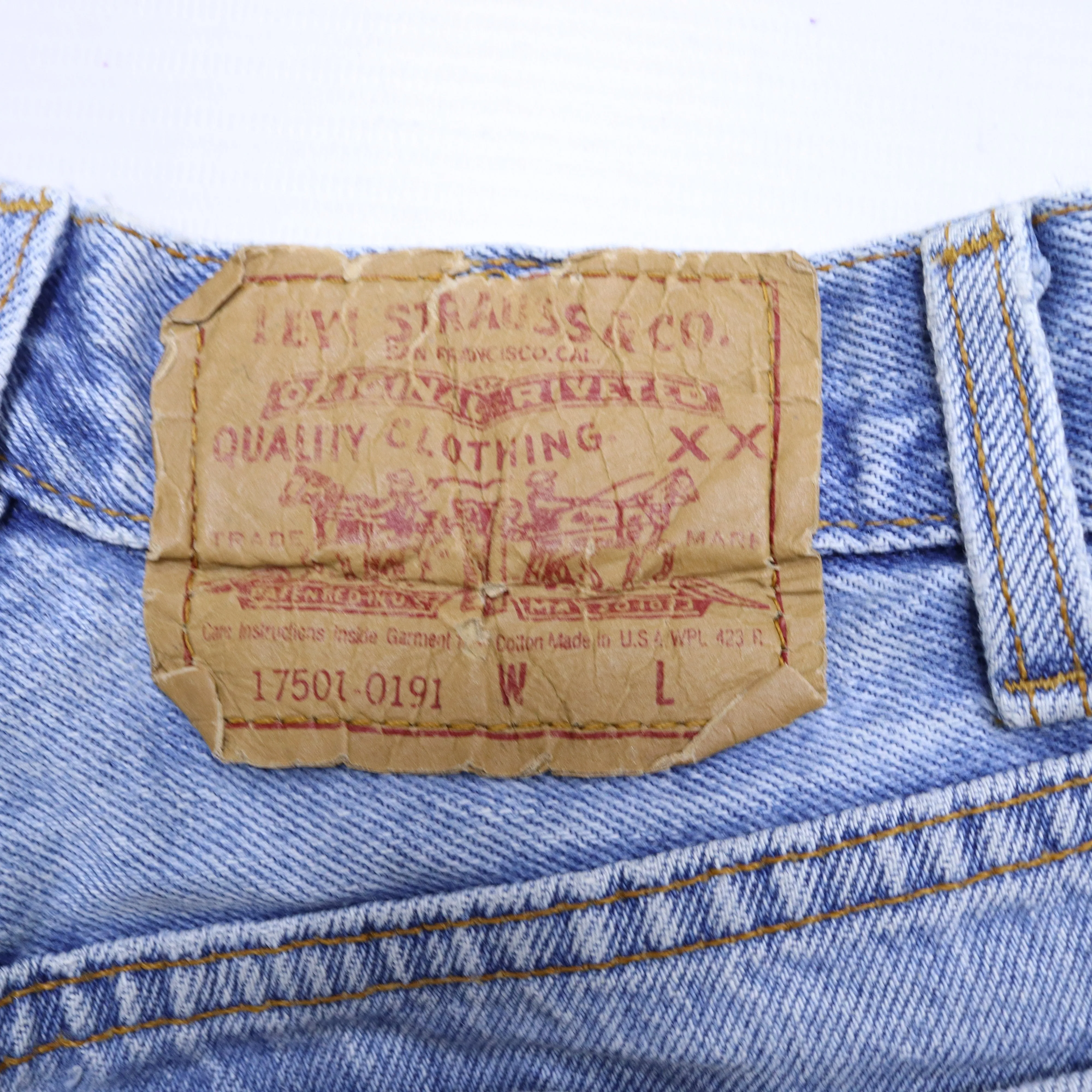 Levi's 501 Blue Jeans