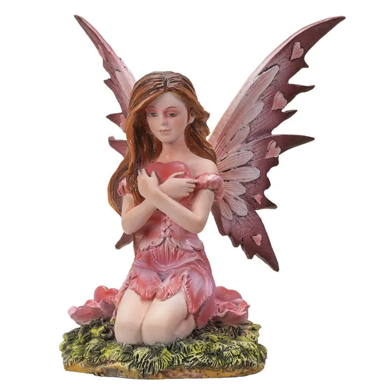 Loving Heart Fairy Figurine