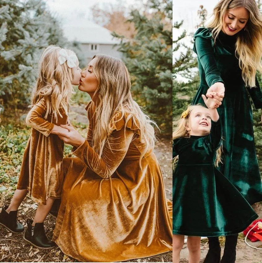 Mother Daughter  Full Sleeve Dress - Priority Shipping