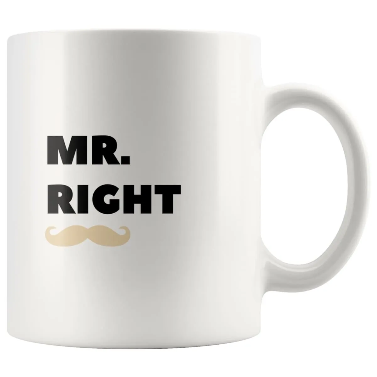 Mr. Right And Mrs. Always Right Matching Couple Mugs