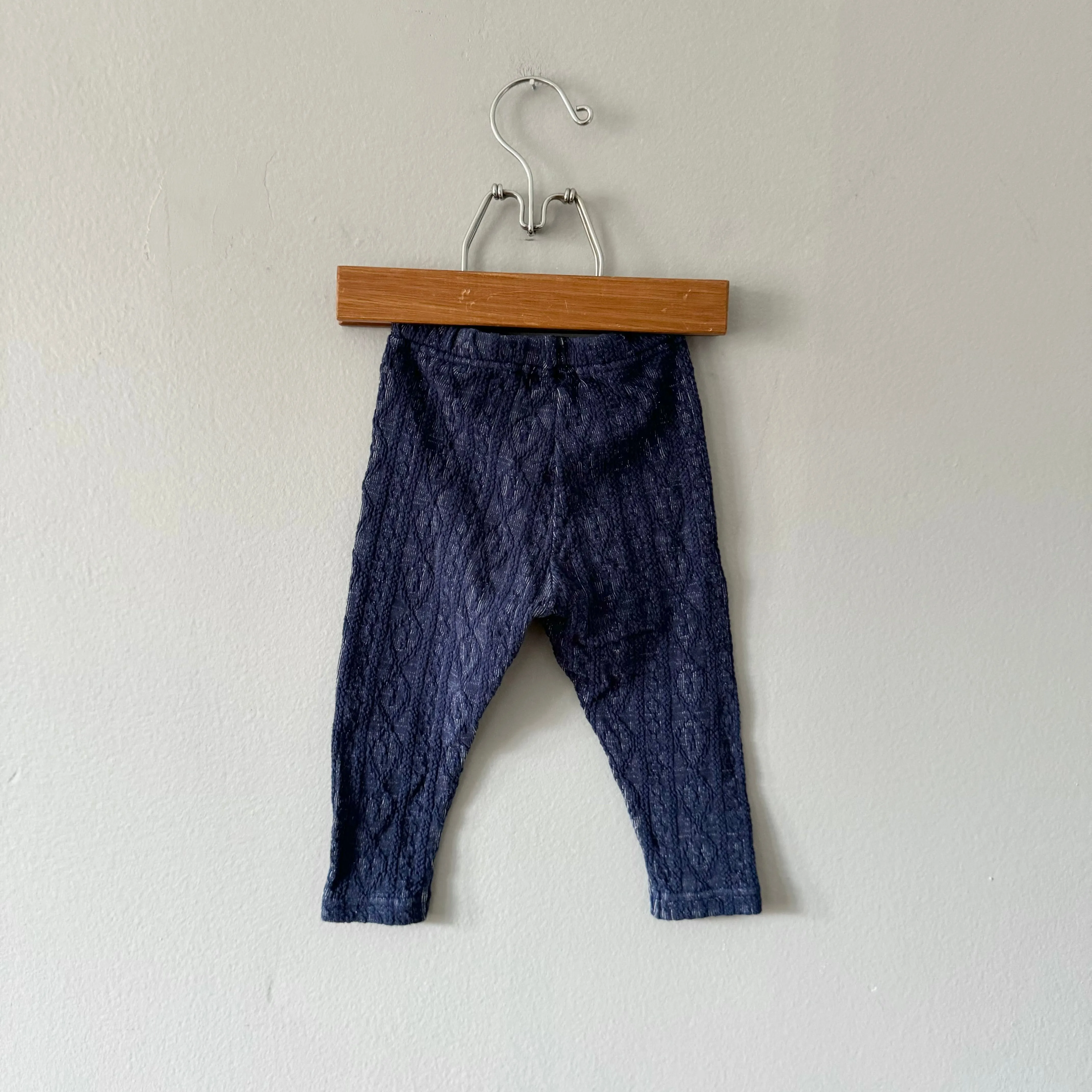 No brand / Navy leggings  / 80cm(12M)