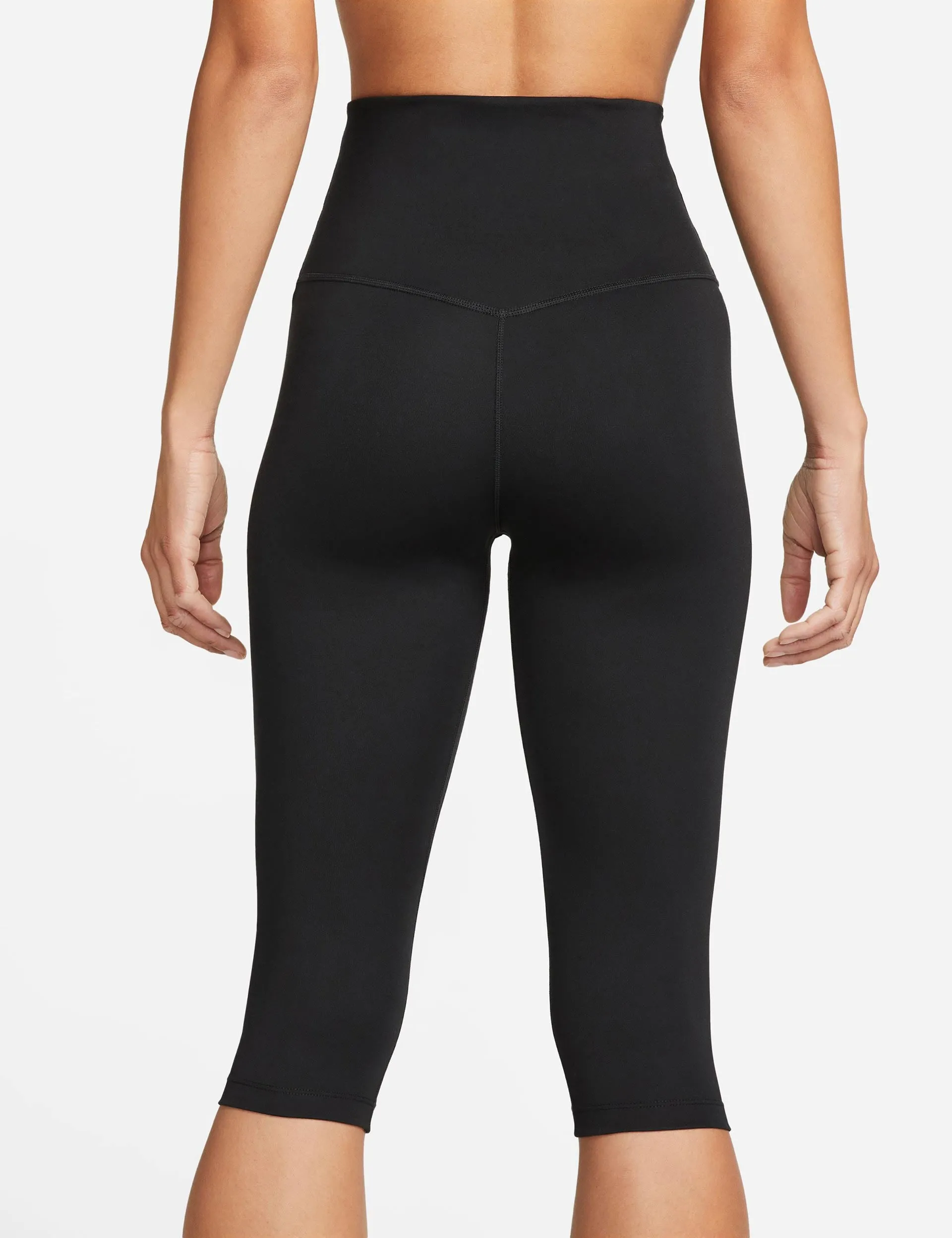 One Capri Leggings - Black/White