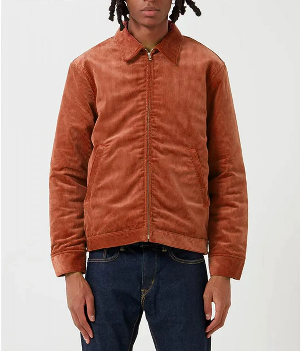 Paapa Essiedu The Lazarus Project Cotton Orange Jacket