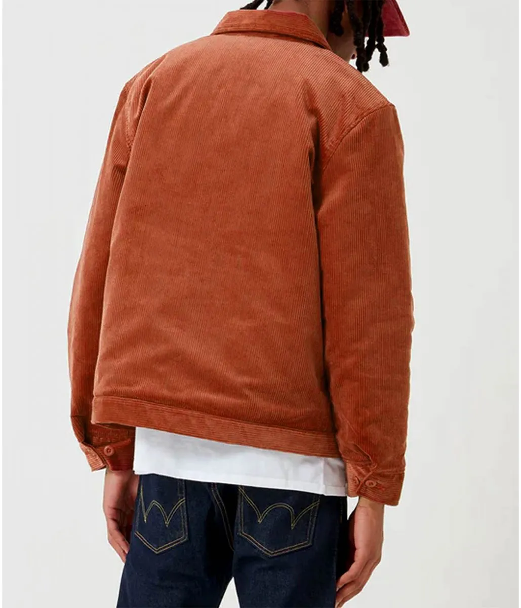 Paapa Essiedu The Lazarus Project Cotton Orange Jacket