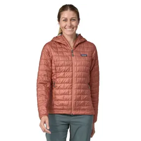 Patagonia Women's Nano Puff Hoody, Burl Red / S