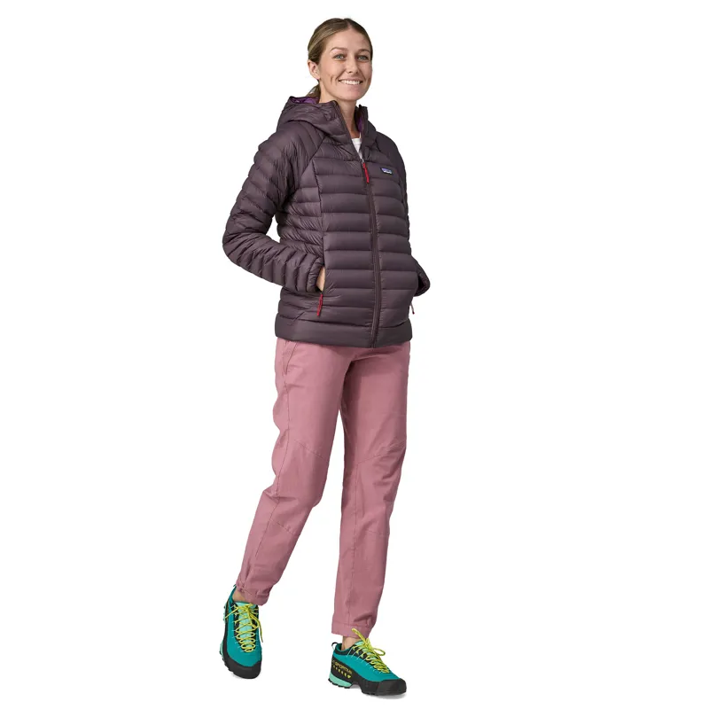 Patagonia Womens Down Sweater Hoody - Obsidian Plum