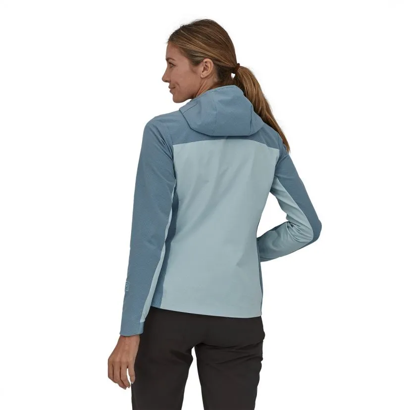 Patagonia W's R1 CrossStrata Hoody Women's technical polar fleece