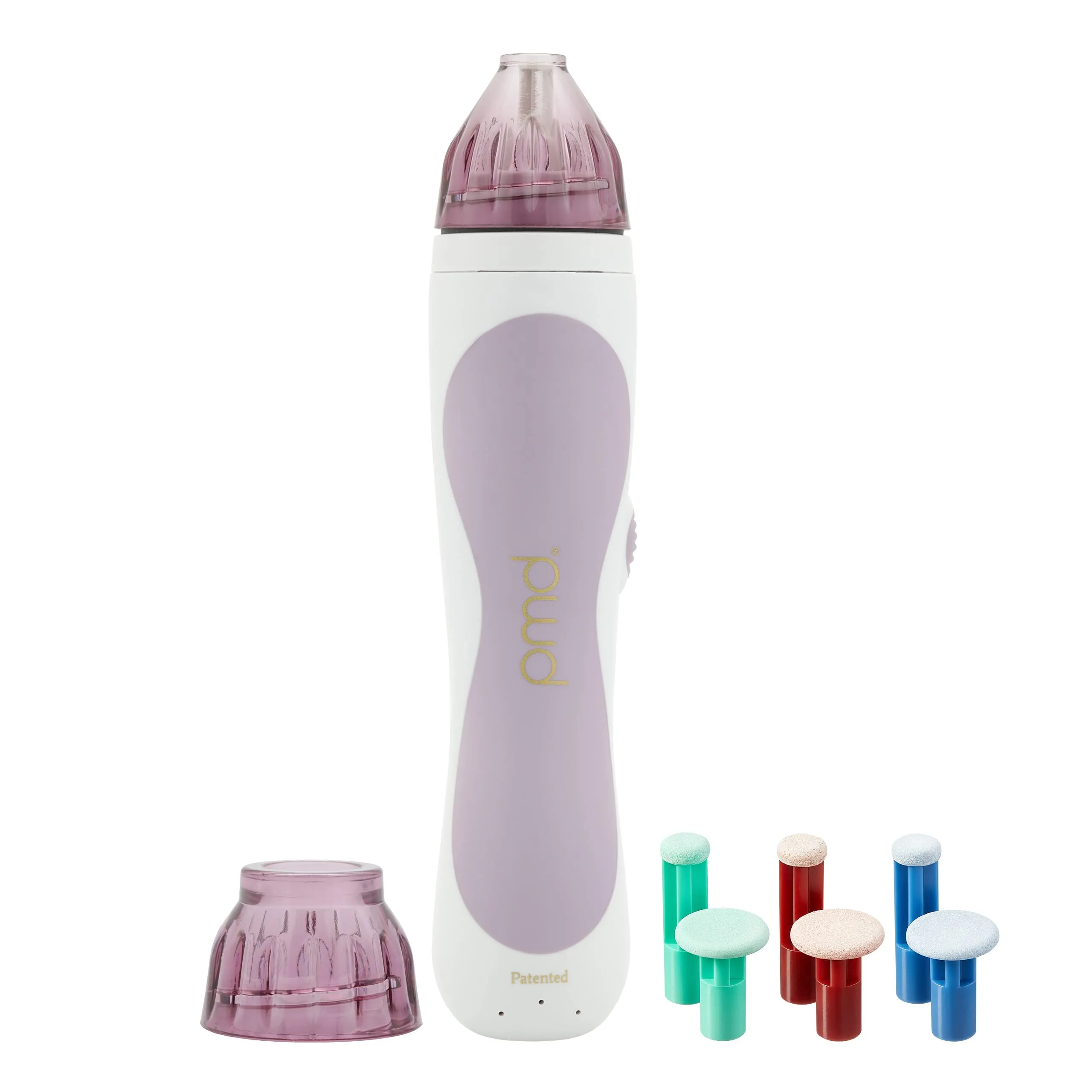 PMD Microderm Classic | Home Microdermabrasion Kit for Face | Exfoliating Crystals and Suction Help Circulation to Boost Collage
