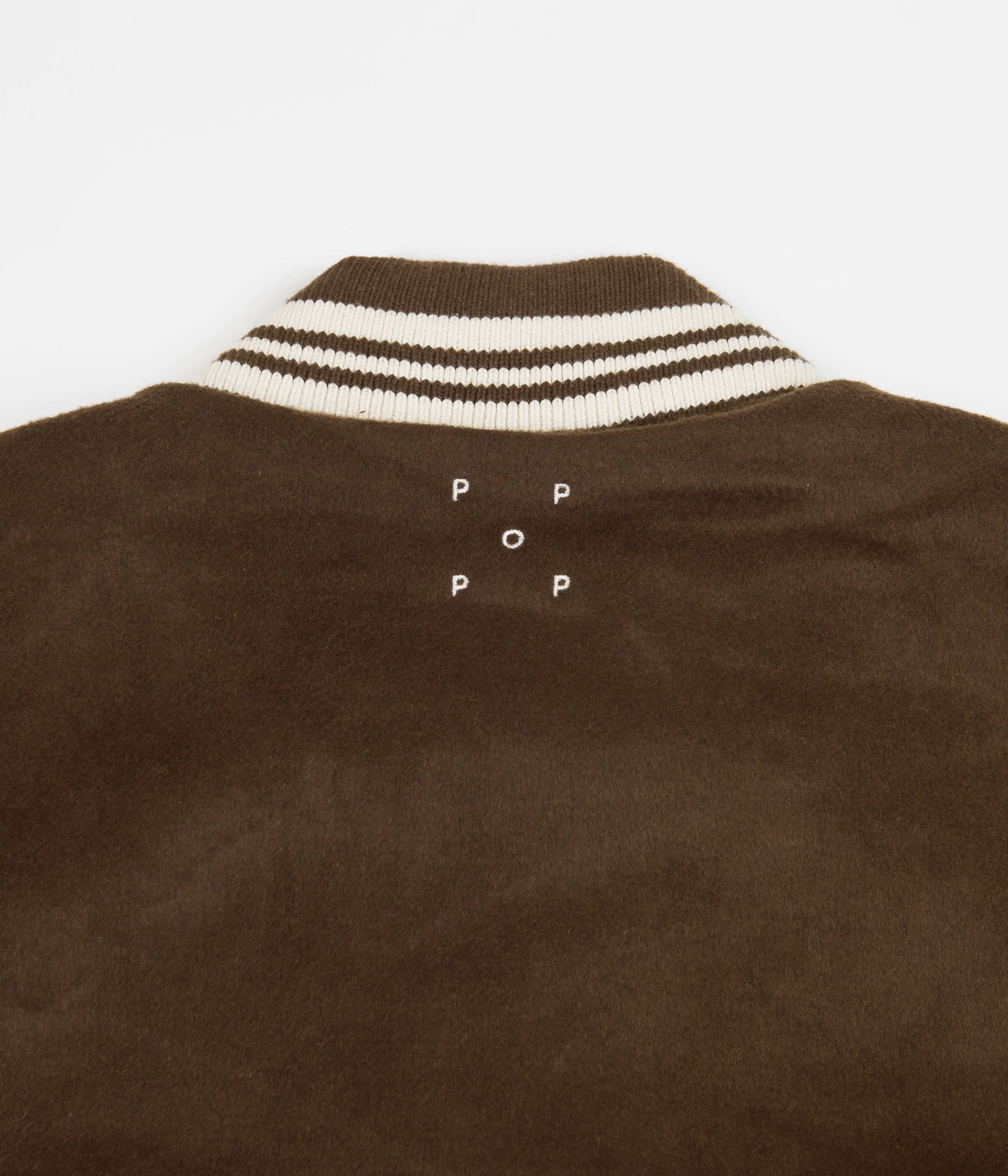 Pop Trading Company Varsity Jacket - Rain Drum