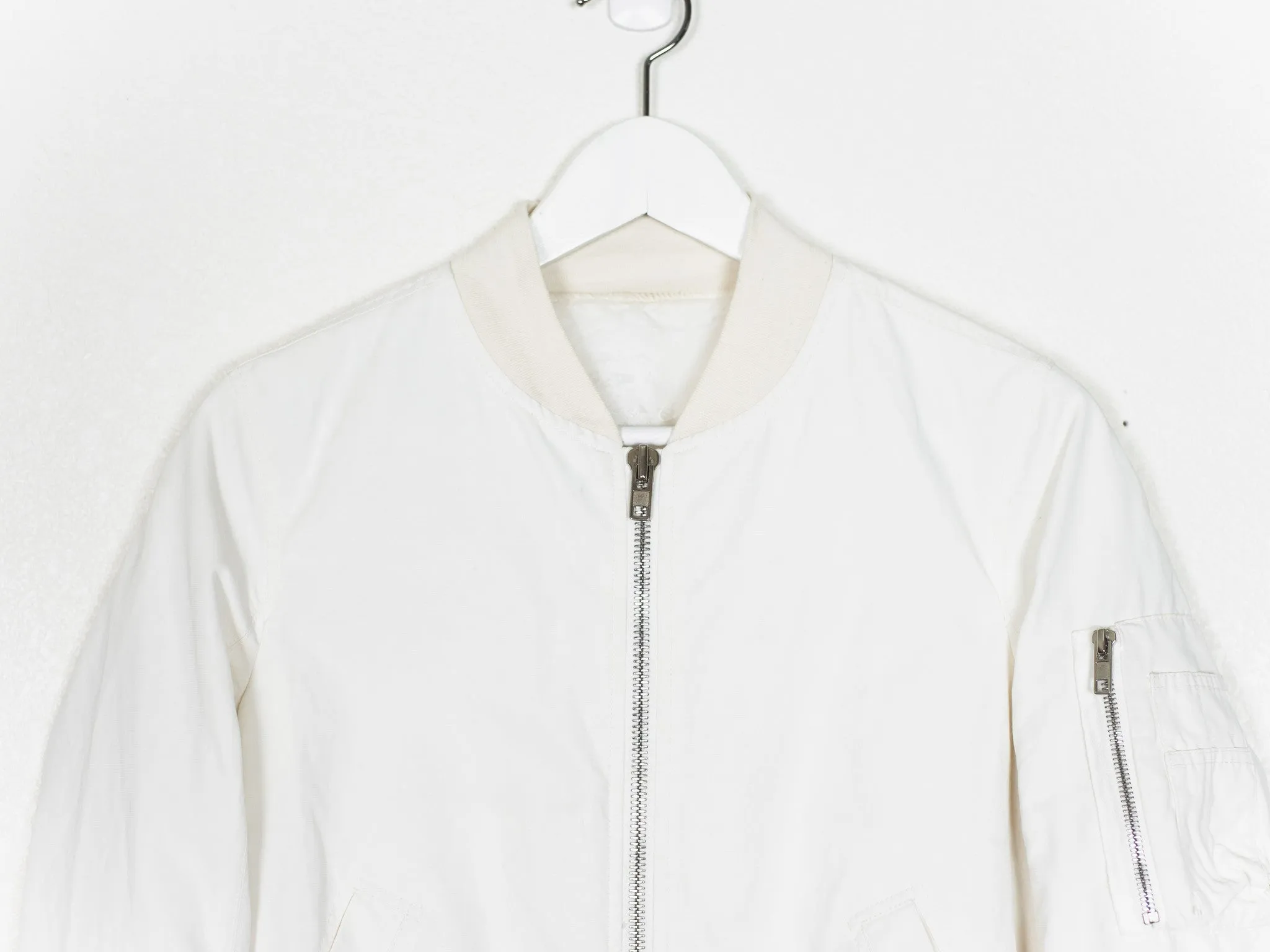 Rick Owens SS14 Milk MA-1 Bomber