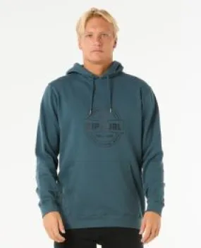 Rip Curl Stapler Mens Hoody - Pine Night