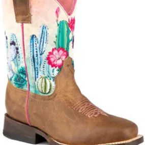 Roper Girl's Cacti Western Boot