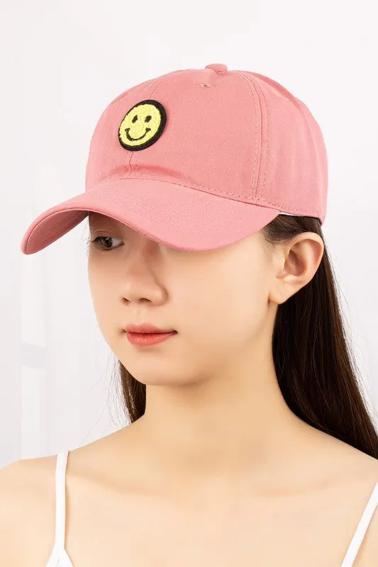 Smiley Face Baseball Cap