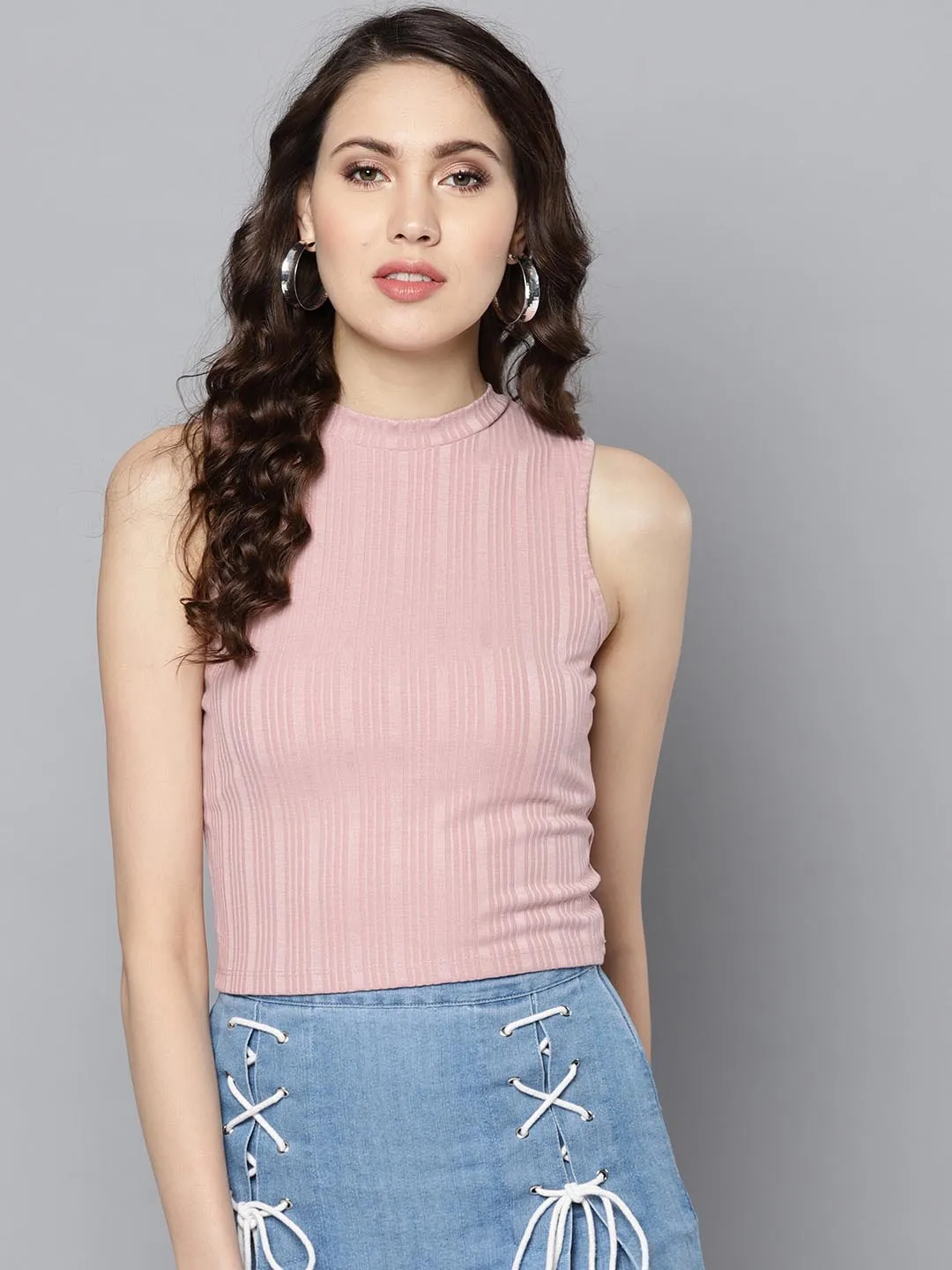 Solid Rib Tshirt