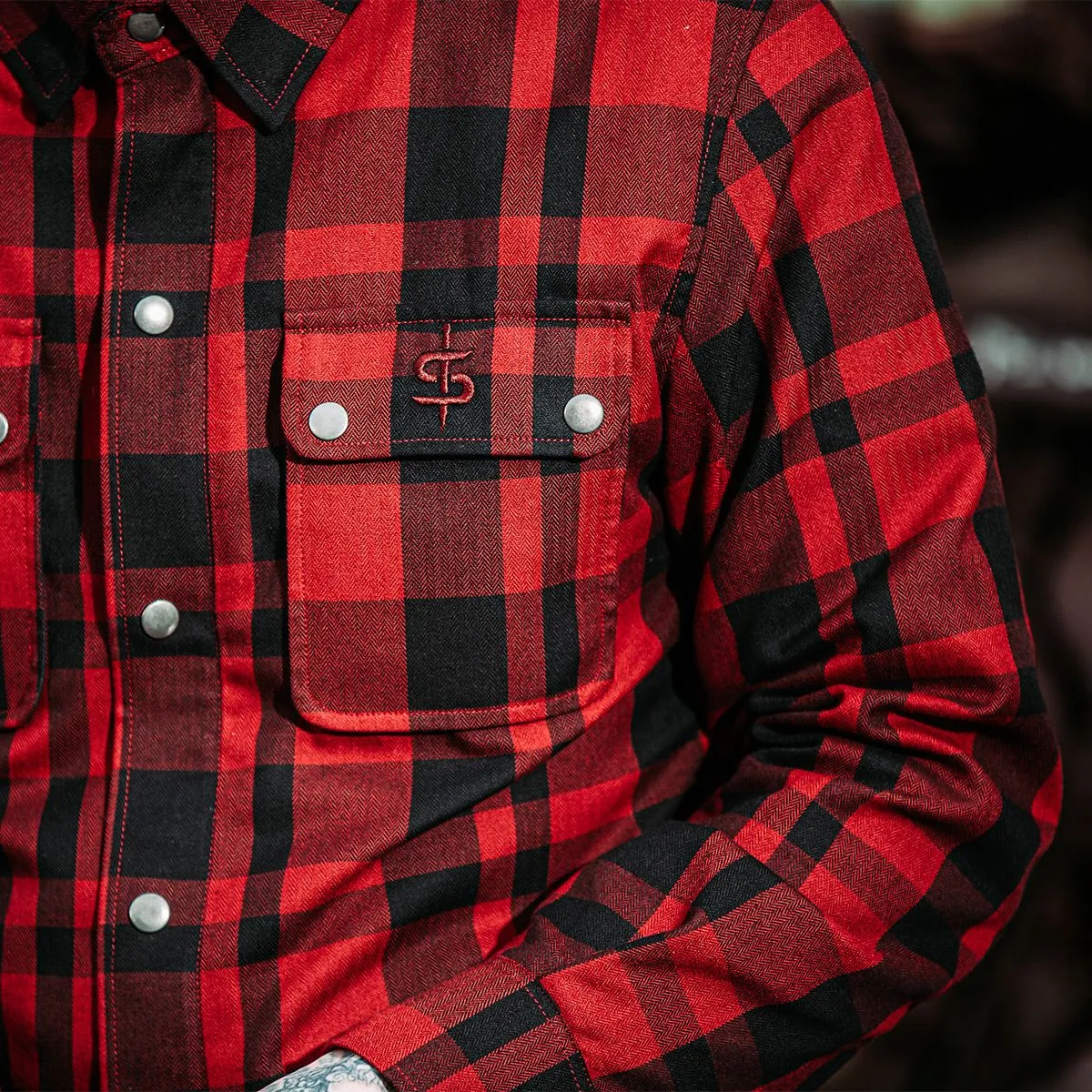 Spada Ember Shirt - Black/Red