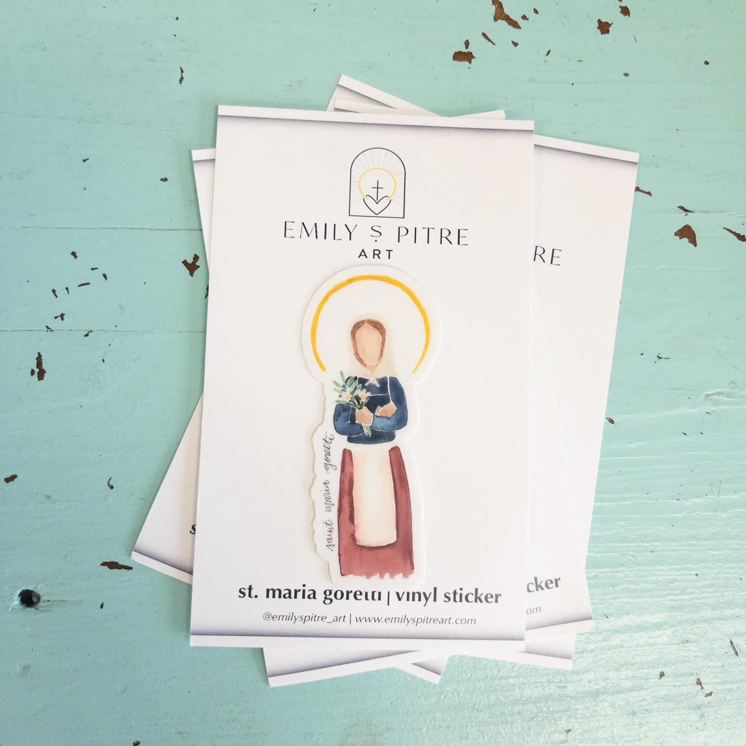 St. Maria Goretti Sticker