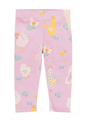 STELLA MCCARTNEY KIDS Printed cotton leggings  
                         
                     
                