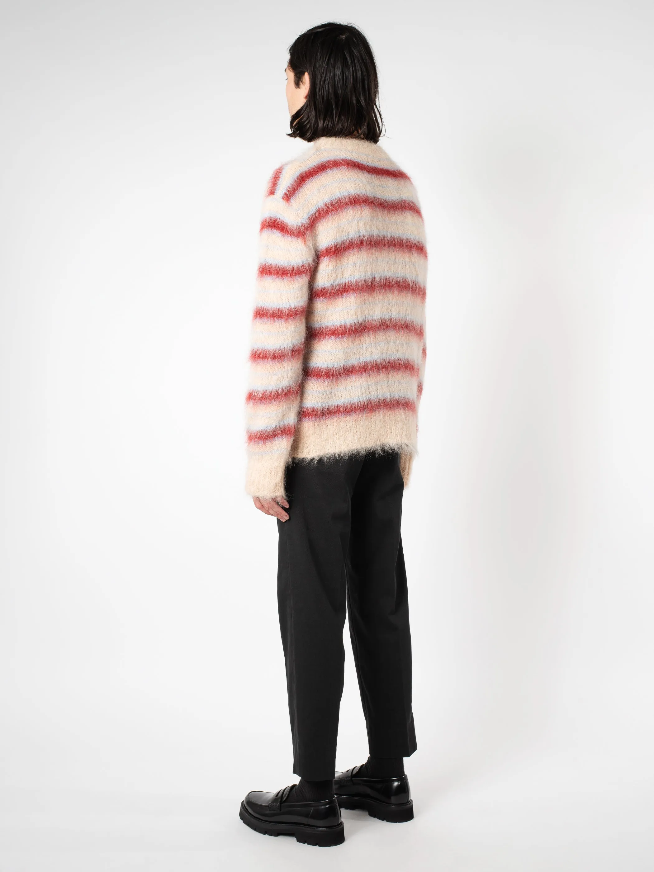 Striped Mohair Sweater